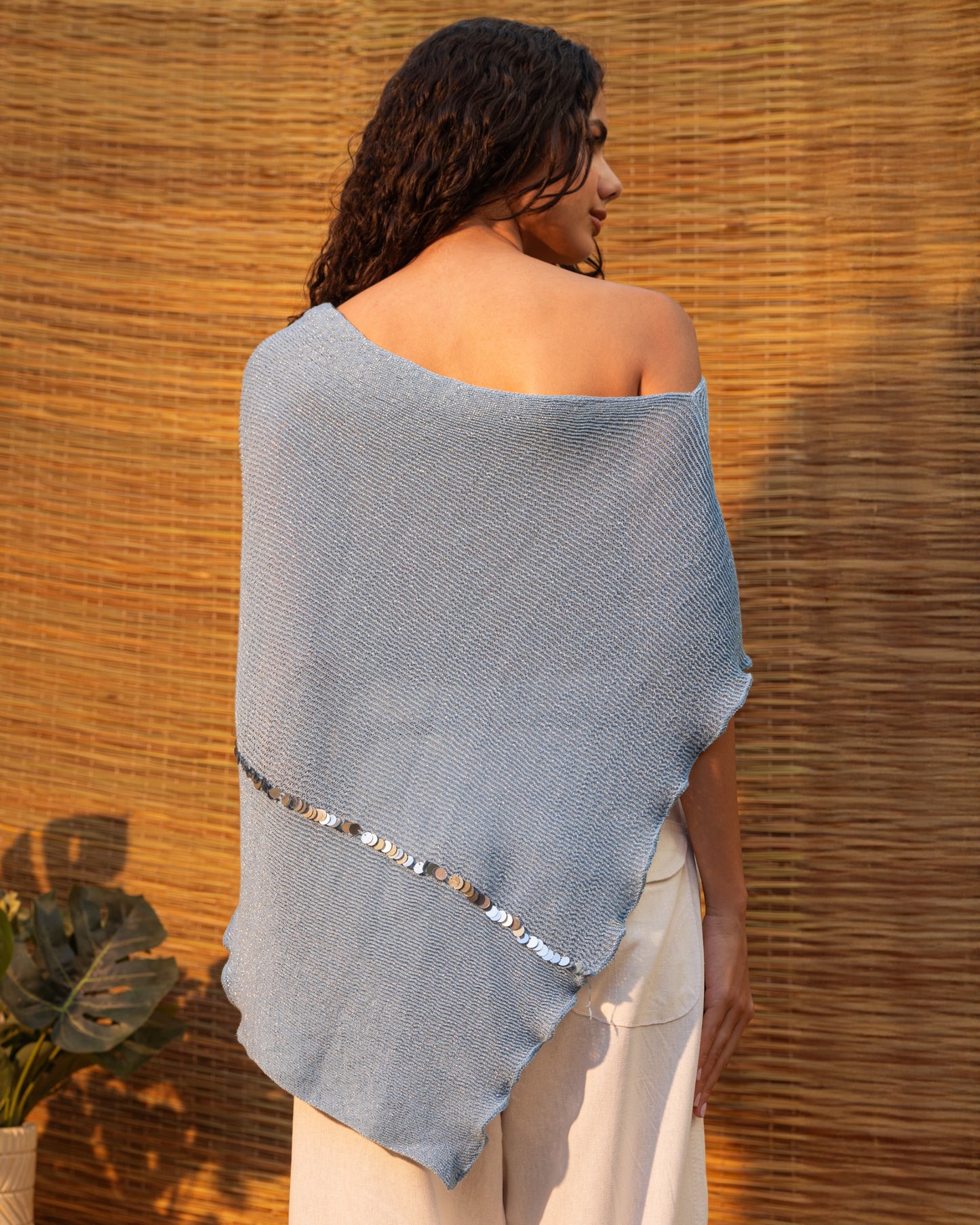Knitted Poncho