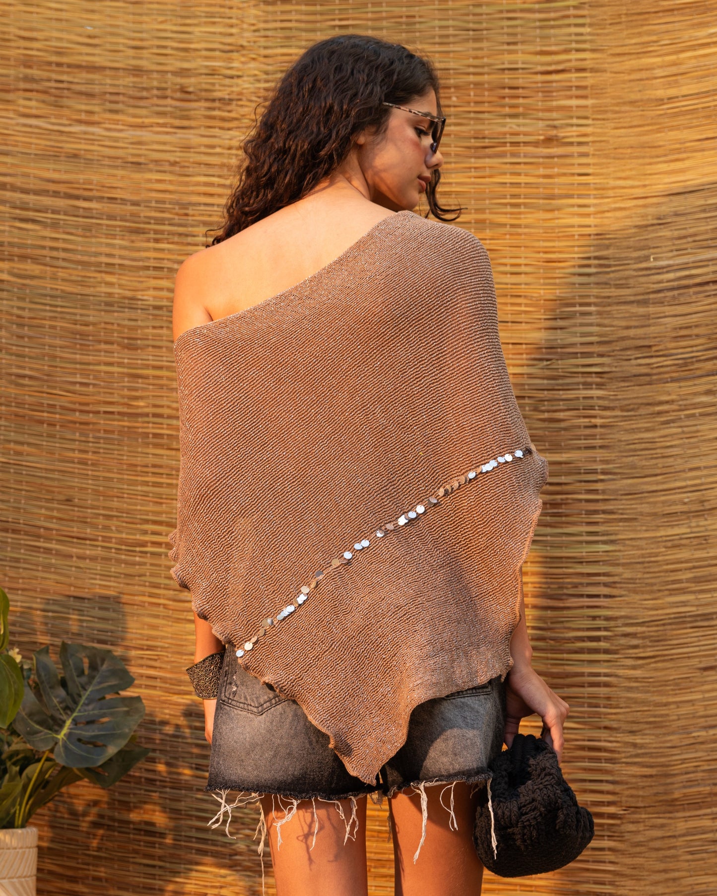 Knitted Poncho