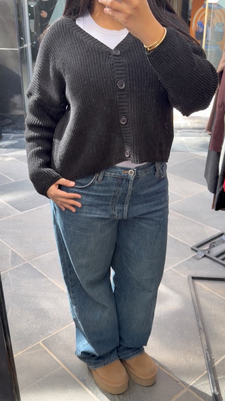 Cozy Cropped Cardigan