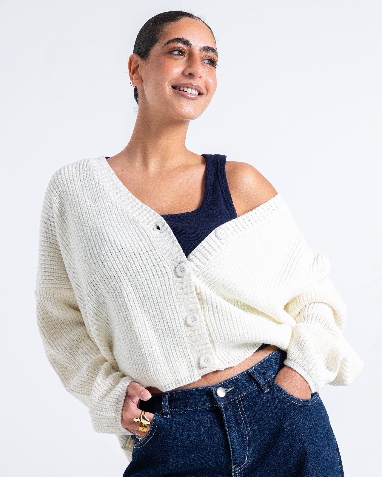 Cozy Cropped Cardigan
