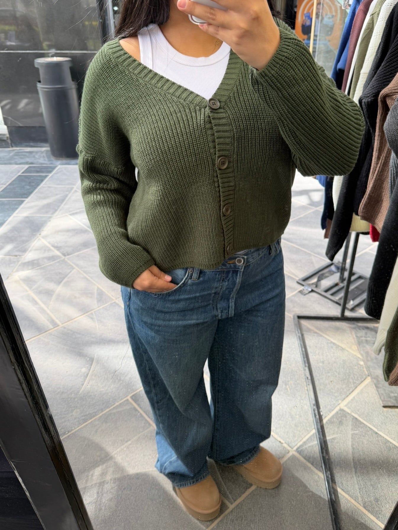 Cozy Cropped Cardigan