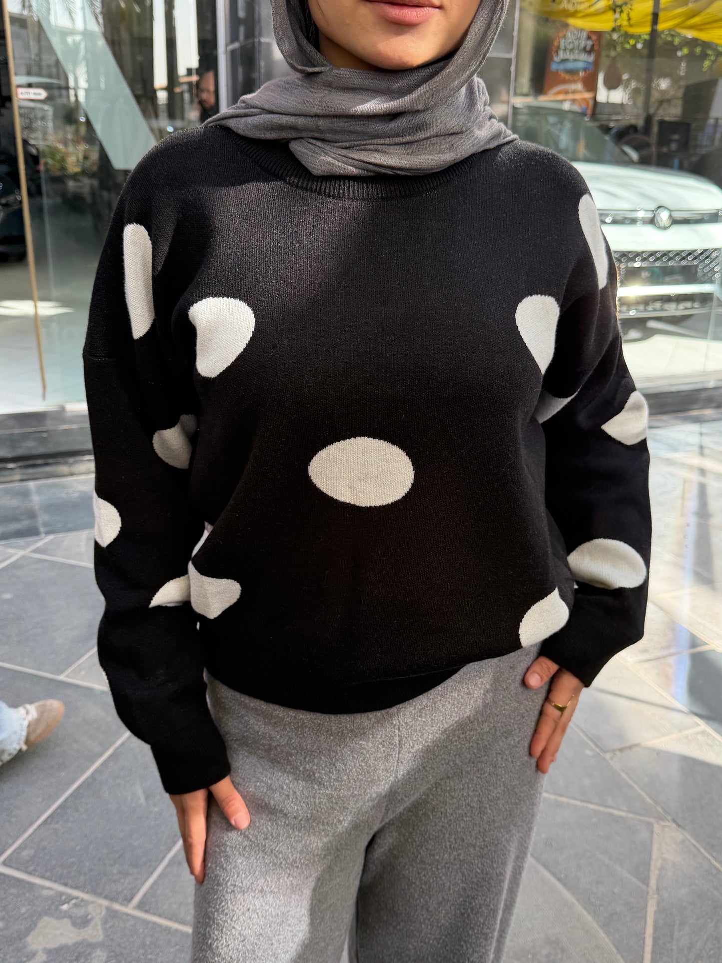 Polka Dot Sweater