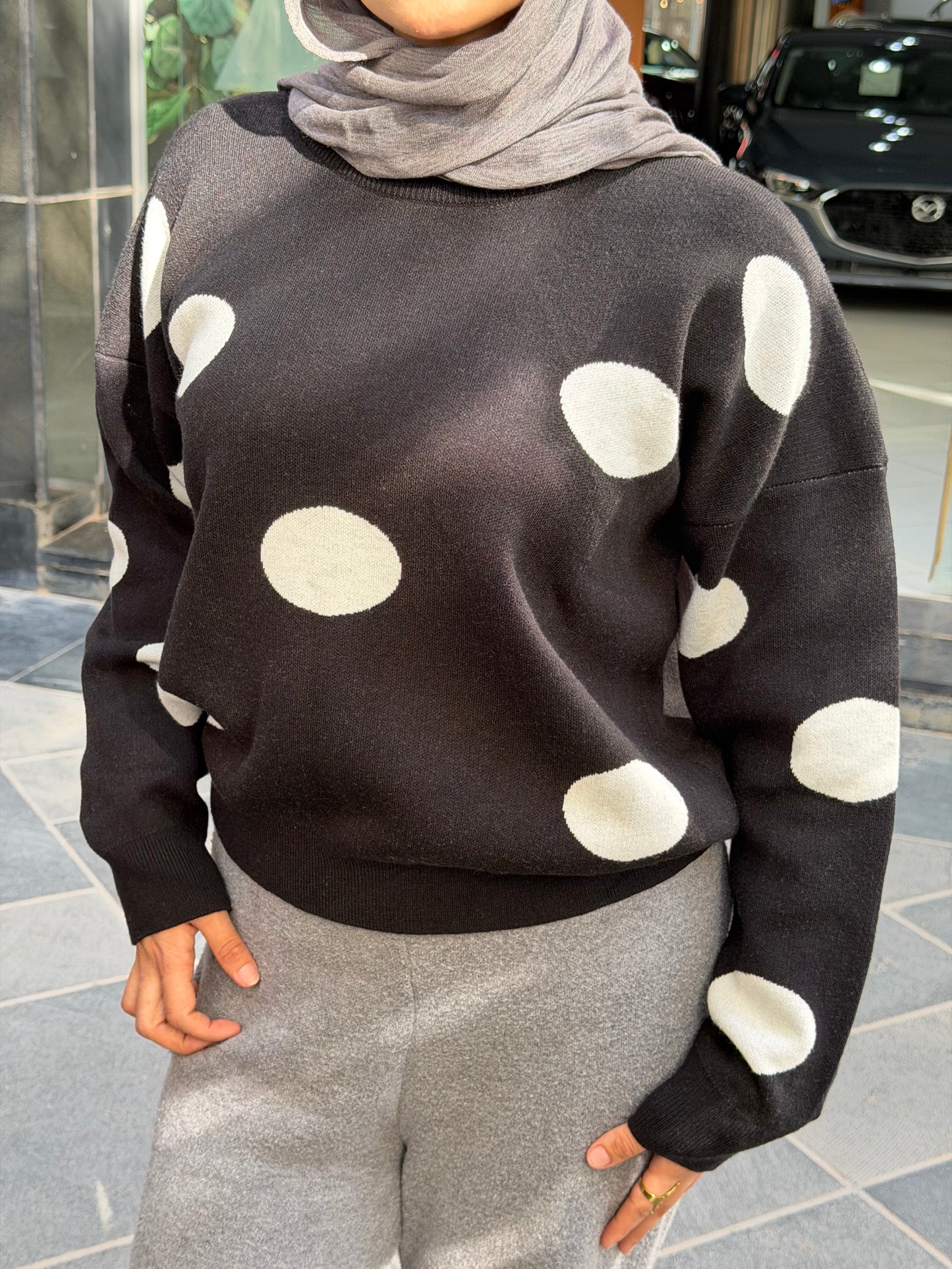 Polka Dot Sweater