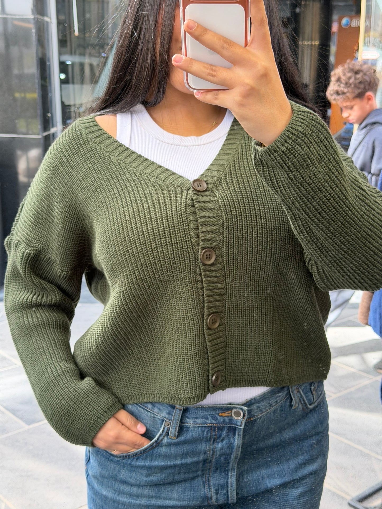Cozy Cropped Cardigan