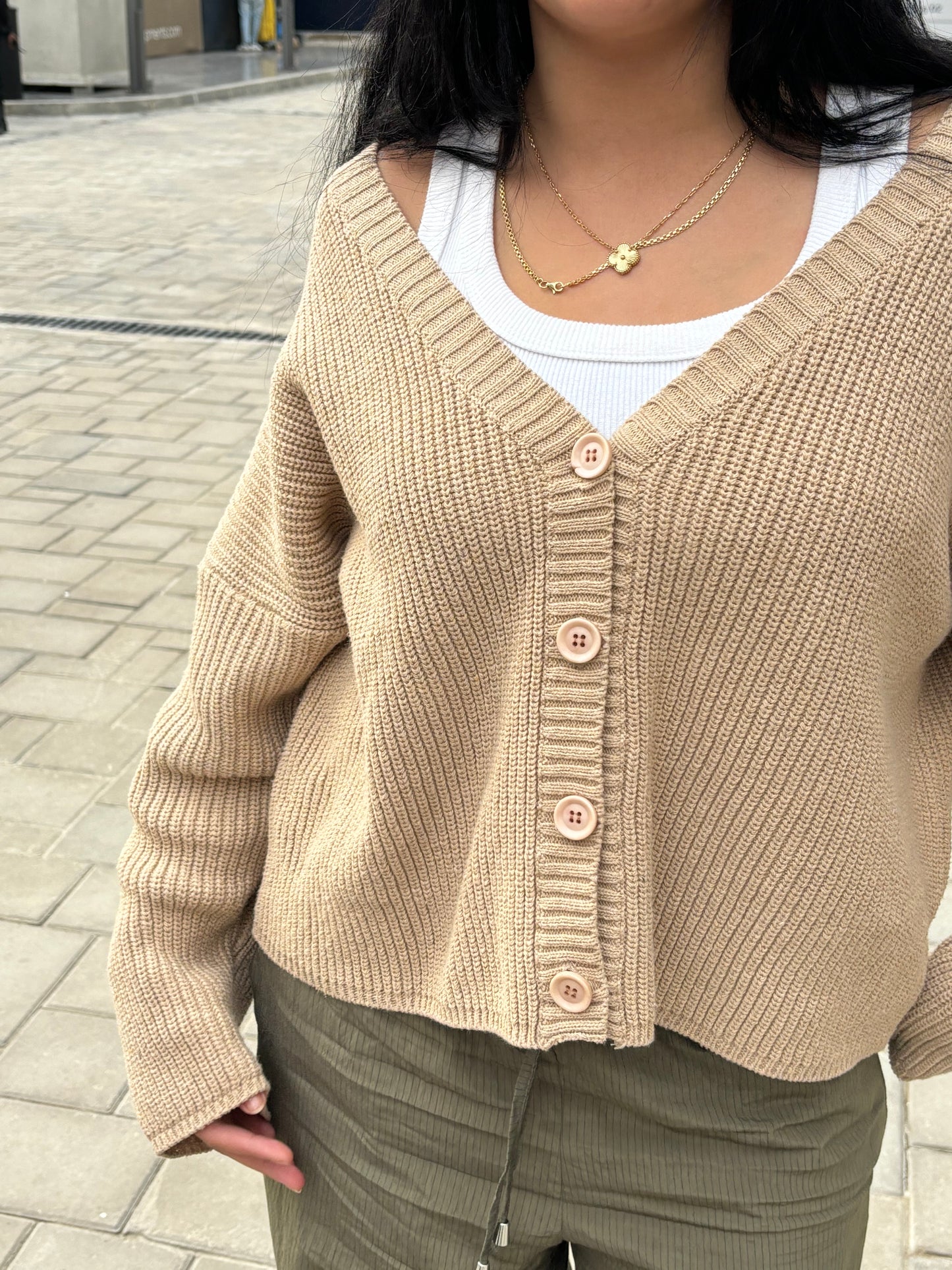 Cozy Cropped Cardigan