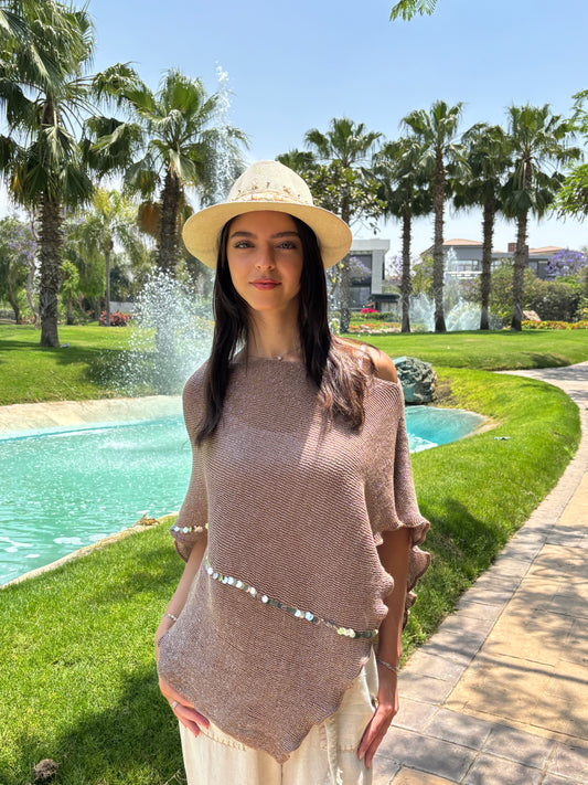 Knitted Poncho