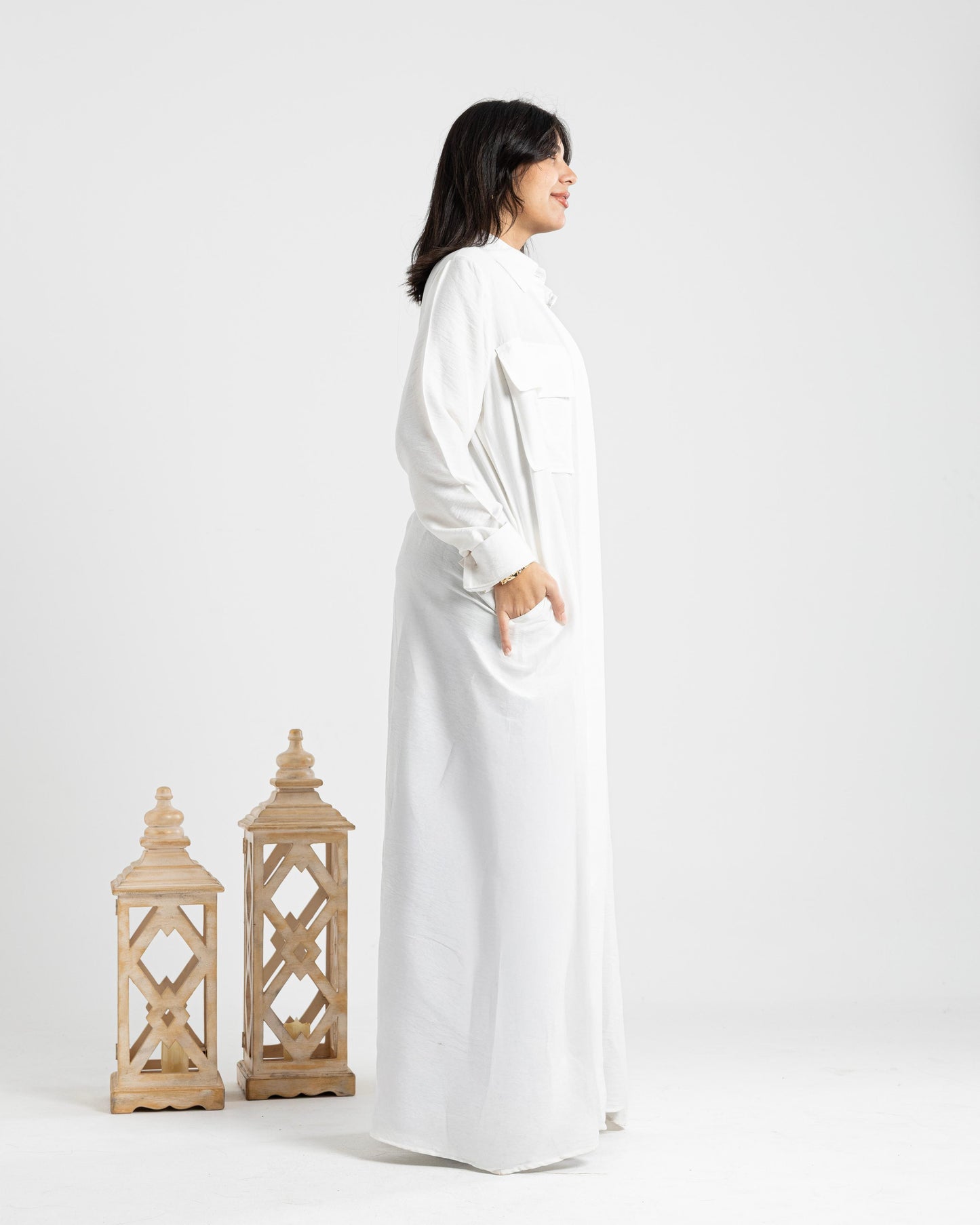 Linen Shirt Dress