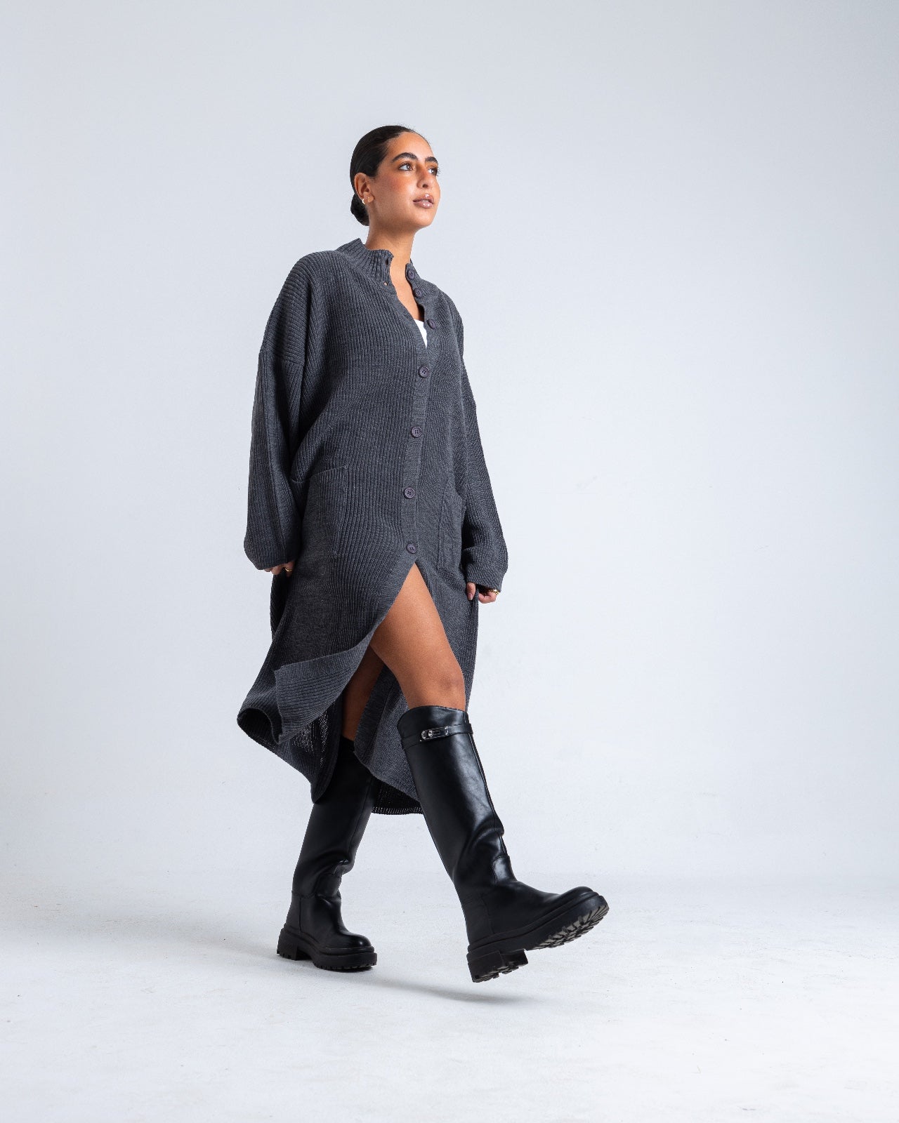 Long Pocket Cardigan